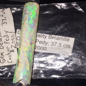 Quality gem belamite